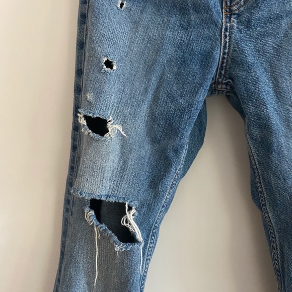 Straight Leg Embroidered Jeans / H&M - Picture 6 of 6